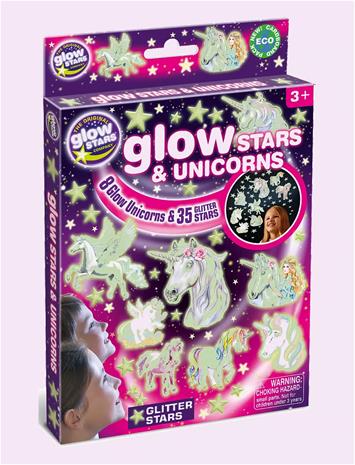 Brainstorm Glow Stars & Unicorns – kuva 4/6
