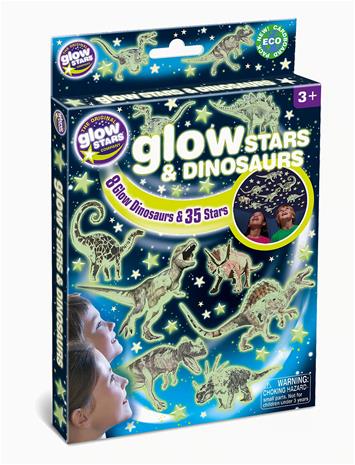 Brainstorm Glow Stars & Dinosaurs
