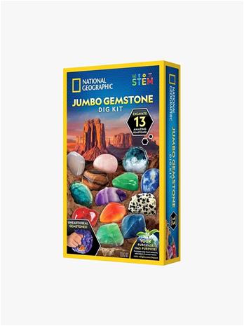 National Geographic Jumbo Gemstone Dig Kit
