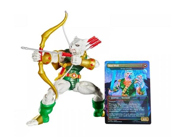 Marvel Spider-Man Legends Series Magic: The Gathering Man-Wolf 15 cm