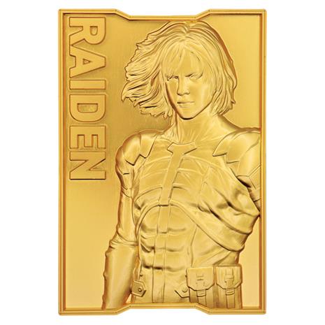 Metal Gear Solid 2: 24k Gold Plated Raiden Ingot GADGET
