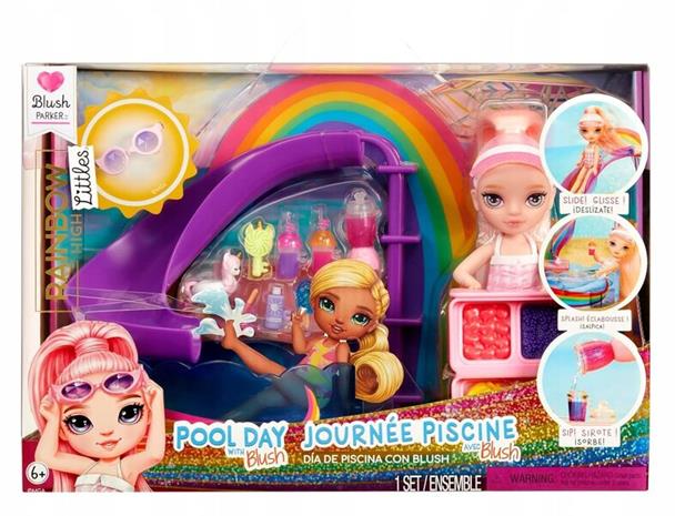 Rainbow High Little Compact Playset- Swim – kuva 4/6