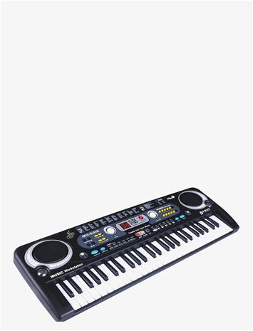 Music Mu Keyboard 54 Keys - Black - ONE SIZE