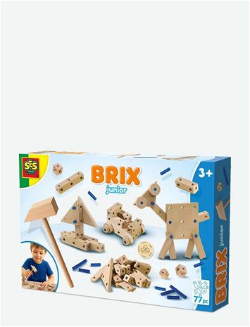 SES Creative Brix Junior Puusepänrakennussetti