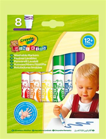 Crayola Mini Kids - Felt-tip pens 8 pcs. – kuva 7/8