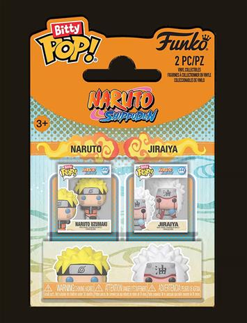 Funko Bitty Pop!: Naruto - Naruto & Jiraiya, 2-pack (2cm) FIGU
