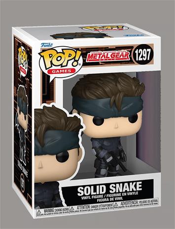 Funko Pop! Games: Metal Gear Solid - Solid Snake (9cm) FIGU