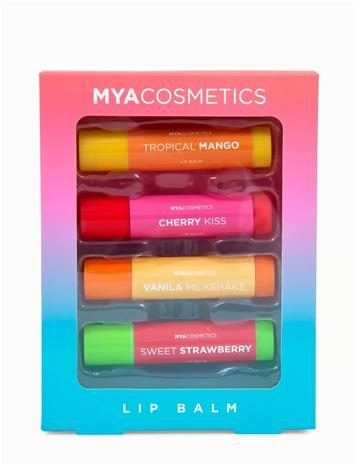 MYA Cosmetics Make Up Lip Balm 3-pack