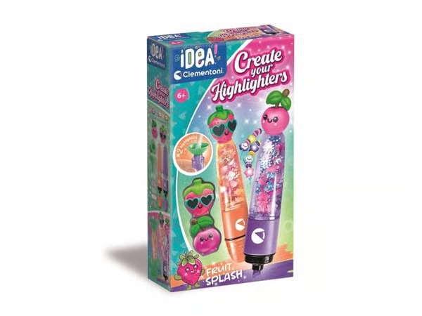 Clementoni Create Your Highlighters Fruit Splash (Pack By 2)