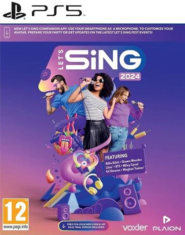 Let's Sing 2024, PS5 -peli