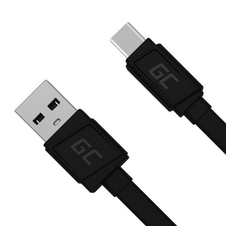 Green Cell GCmatte - USB-C cable - USB-C to USB - 25 cm