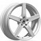 Racer Artic Evo Silver 7,5x17 5/100 ET40 B57 – kuva 1