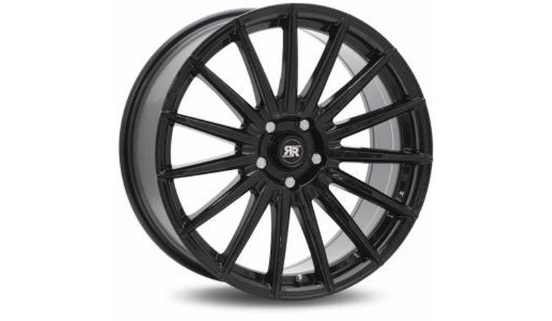 Racer Monza Shiny Black 6,5x15 5/114,3 ET38 B73 – kuva 1/1