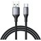 Joyroom S-A28 Flash Series 3A USB-A - USB-C cable 1m - black – kuva 1