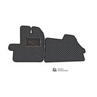 Matot QuiltyMats MERCEDES-BENZ Sprinter 2006-2018 (2 paikkaa) (2 kpl), Musta-Harmaa /13-MAX3