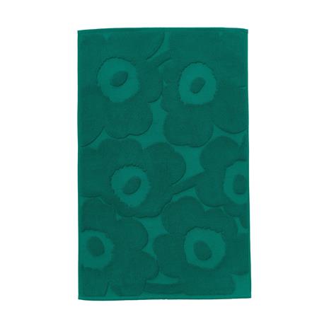 Marimekko Unikko-kylpyhuonematto Emerald