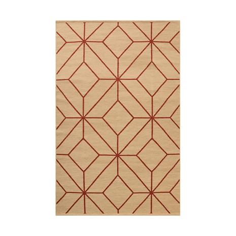Chhatwal & Jonsson Ayur matto Beige-Rust, 270x180 cm