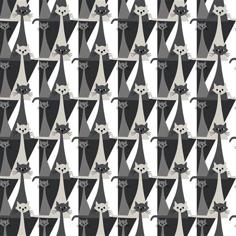 Arvidssons Textil Kitty kangas Harmaa