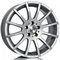 Europe Rom Silver 8x18 5/108 ET40 B70.4 – kuva 1
