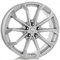Aluett 88 Silver 8x18 5/114 ET45 B70.4 – kuva 1
