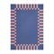 Layered Teklan frame villamatto Cobalt salmon, 180x270 cm – kuva 4