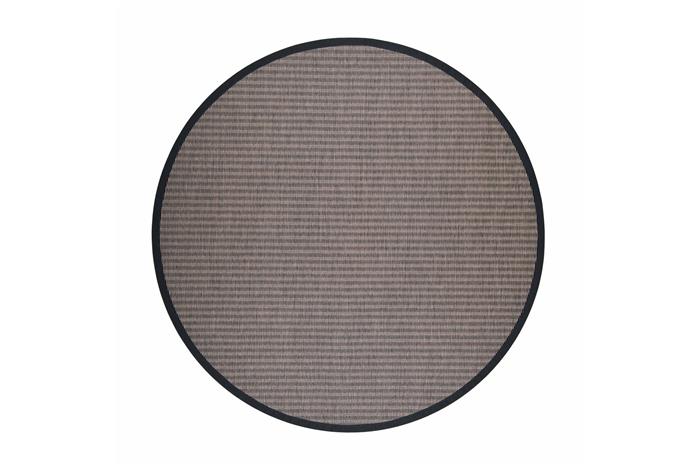 Matto Kelo Pyöreä 200 cm Ruskea/Musta - VM Carpet