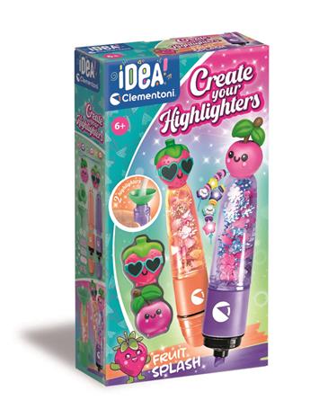 Clementoni Create Your Highlighters Fruit Splash (Pack By 2)