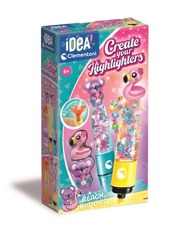 Clementoni Create Your Highlighters Beach Buddies (Pack By 2) – kuva 2/2