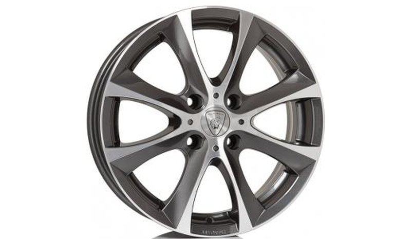 Aluett 40 Graphite-Grey 5.5x14 4/100 ET36 B70.4 – kuva 1/1