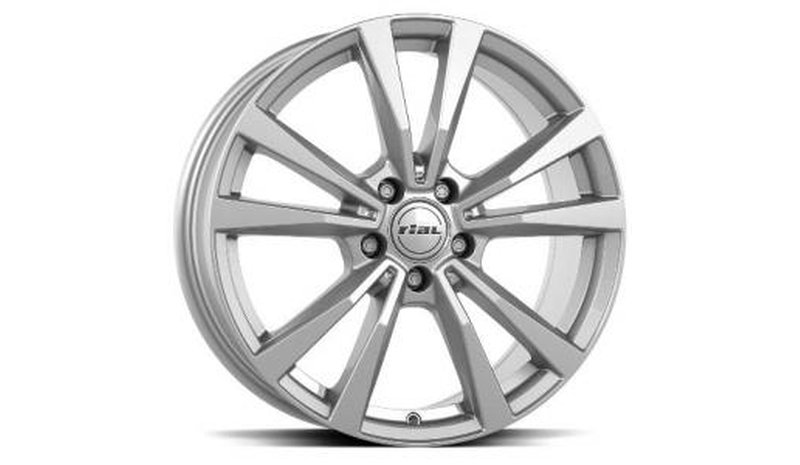 Rial M12 Polar Silver 7.5x17 5/112 ET40 B66.6 – kuva 1/2
