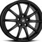Brock RC32 Satin Black Matt 6.5x16 5/114.3 ET40 B67.1 – kuva 1