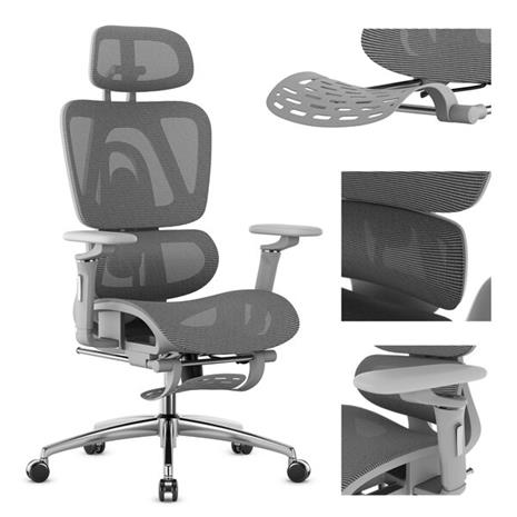 Mark Adler Expert 7.9 harmaa ergonominen tuoli
