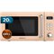 Cecotec 01714 mikroaaltouuni Beige Grillimikroaaltouuni Pöytämalli 20 L 700 W 01714 – kuva 1