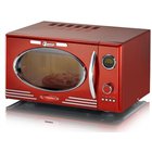 Melissa 16330129 mikroaaltouuni Kromi, Punainen Grillimikroaaltouuni Pöytämalli 23 L 800 W 16330