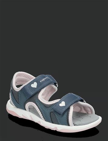 Superfit Pebbles Sandaalit, Sininen/Vaaleanpunainen, 30