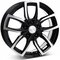 Image Vector Black Polished 7x17 5/120 ET55 B65.1 – kuva 1