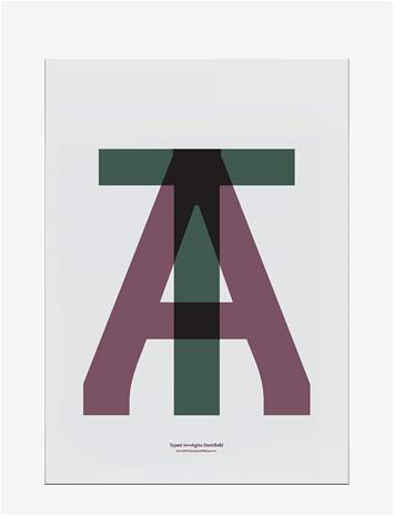 Poster & Frame Poster & Frame Ilwt-At - Multi/patterned - 70X100CM
