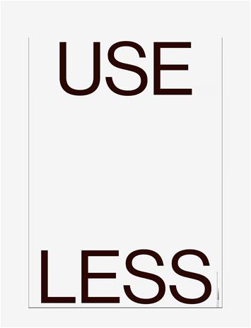Poster & Frame Poster & Frame St-Use-Less-Useless - Multi/patterned - 70X100CM