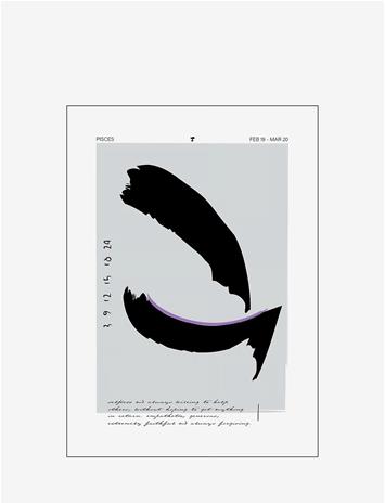 Poster & Frame Poster & Frame Pisces - Multi/patterned - 50X70CM – kuva 3/4
