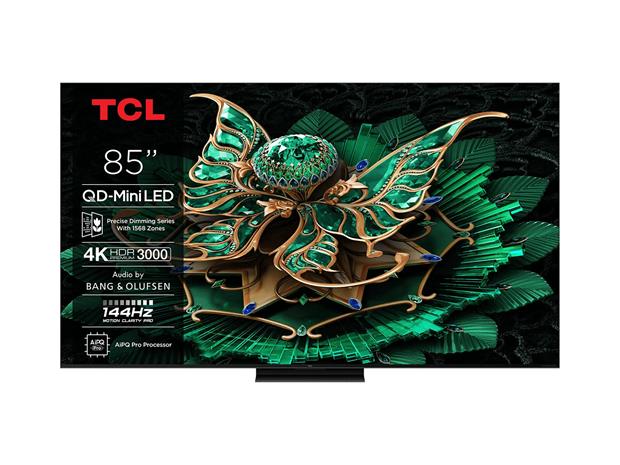 TCL Q7 85Q7C tv 2,16 m (85") 4K Ultra HD Älytelevisio Wi-Fi Metallinen 3000 cd/m² 85Q7C