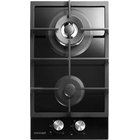 Concept PDV7230BC keittolevy Musta Kiinteä 30 cm Kaasuliesi 2 alue(tta) PDV72