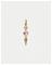 BOW19 - Kulta - Heart Drop Earring – kuva 6