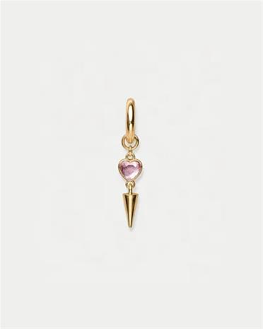 BOW19 - Kulta - Heart Drop Earring