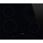 Smeg Universal SE364ETD keittolevy Musta Kiinteä 60 cm Keraaminen 4 alue(tta) SE364
