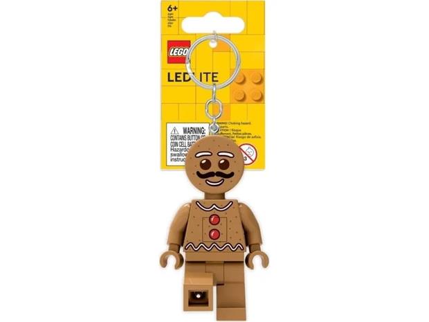 LEGO Iconic Gingerbread Man Avaimenperä + LED-valo