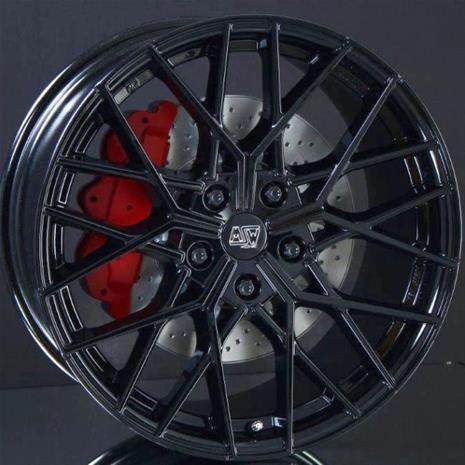 MSW 74 Gloss Black 8.5x19 5/112 ET35 B73.1