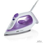 Braun TexStyle 1 SI 1080 Kuiva- & höyrysilitysrauta Keraaminen pohjalevy 2000 W Musta, Purppura 01274