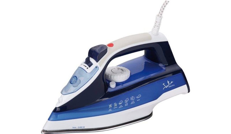 JATA PL618 silitysrauta Kuiva- & höyrysilitysrauta 2600 W Musta, Sininen, Valkoinen PL618 – kuva 1/1