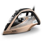Tefal Ultimate Pure FV9852E0 silitysrauta Kuiva- & höyrysilitysrauta Durilium AirGlide Autoclean soleplate 3200 W Musta, Kupari FV985