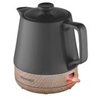 Concept RK0062 vedenkeitin 1 L 1200 W Antrasiitti, Puu RK006